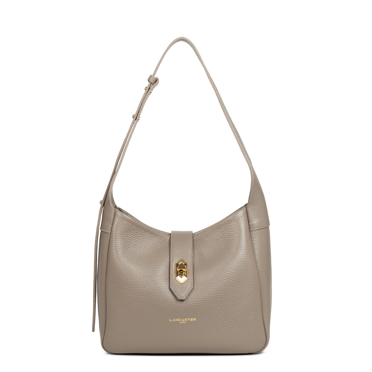 petit sac seau - top double #couleur_galet-in-or