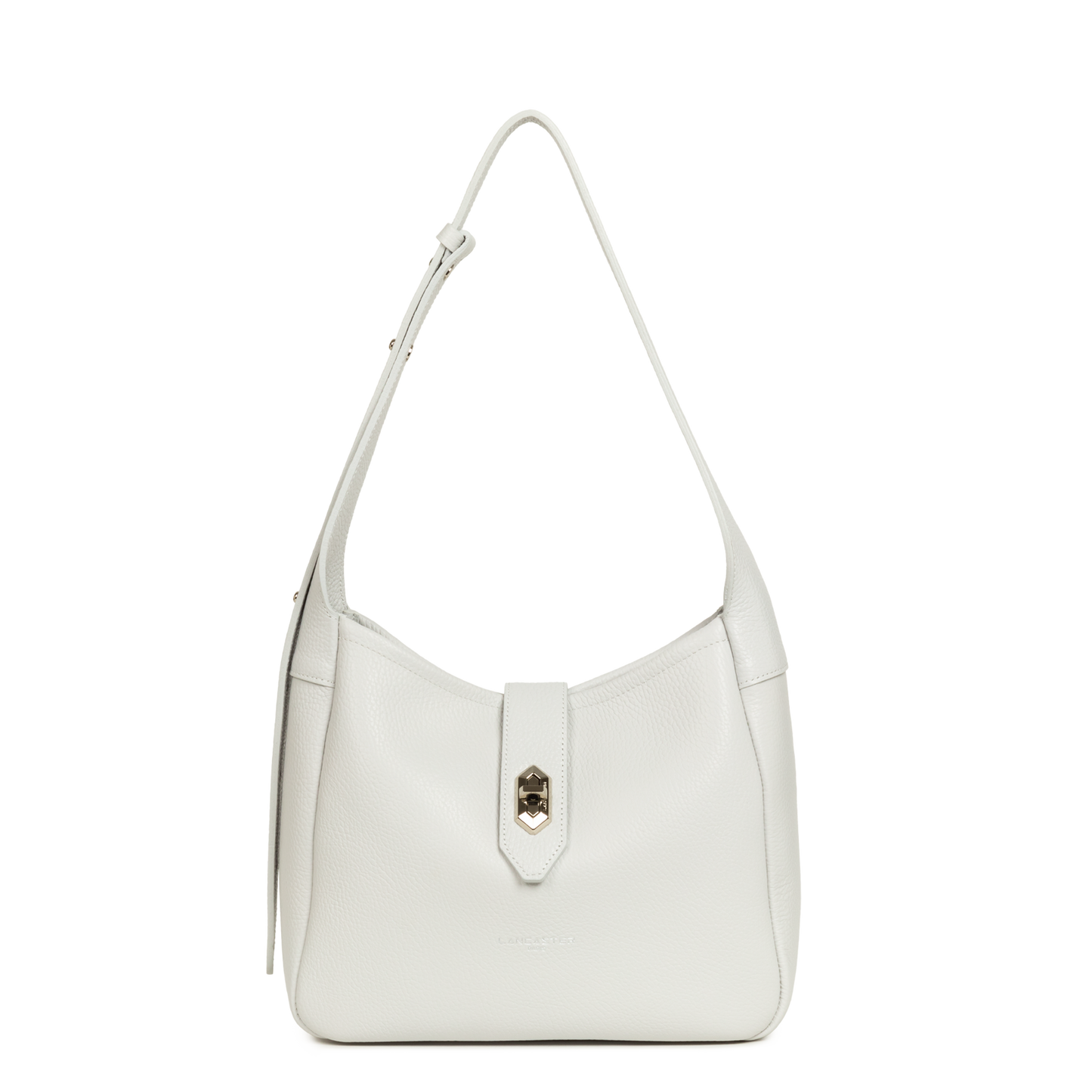 petit sac seau - top double #couleur_gris-clair-in-argent