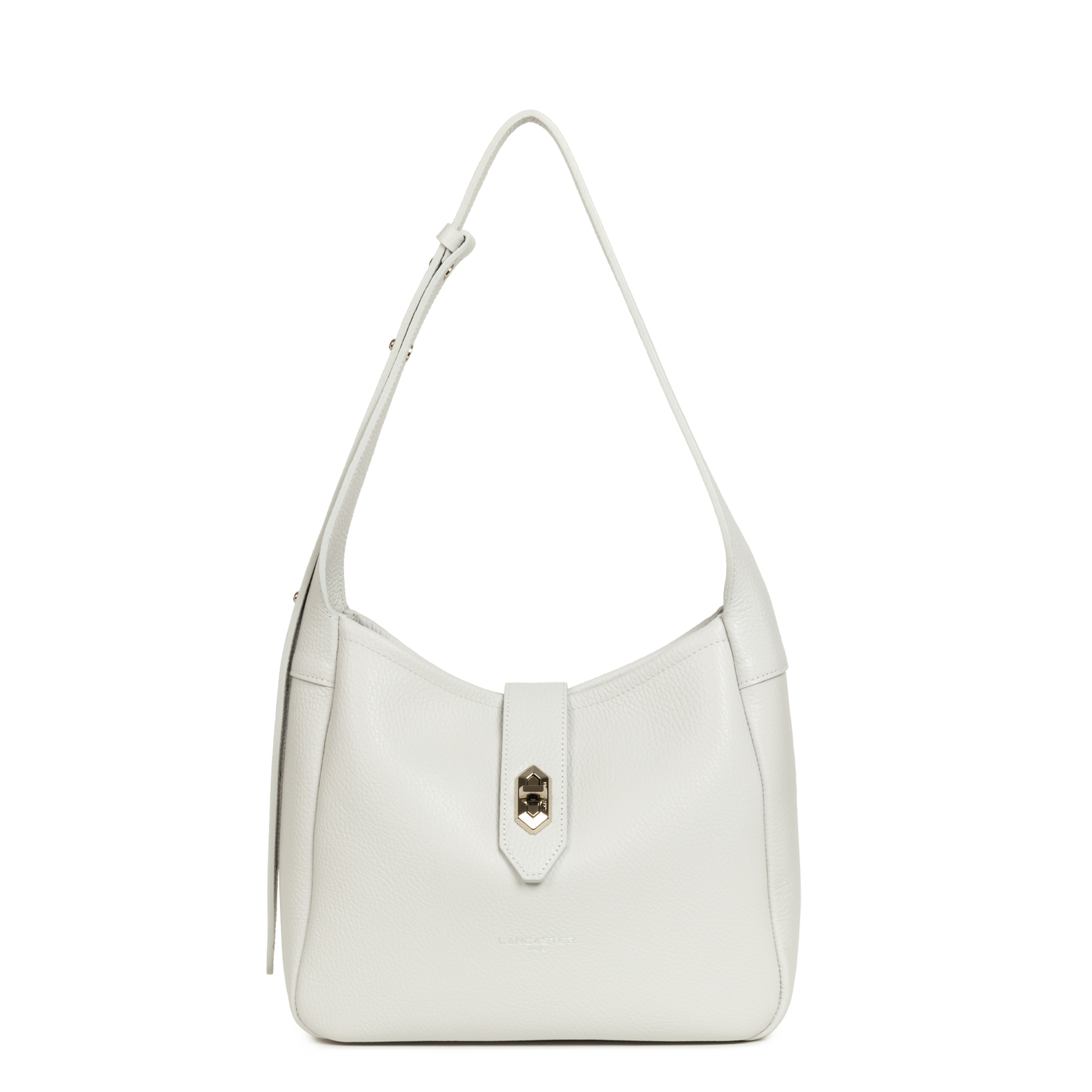 petit sac seau - top double #couleur_gris-clair-in-argent
