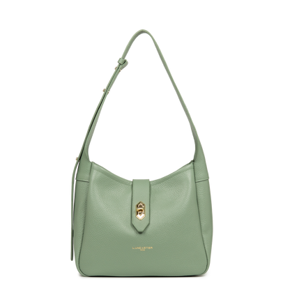 petit sac seau - top double #couleur_jade-antic-in-or-ple