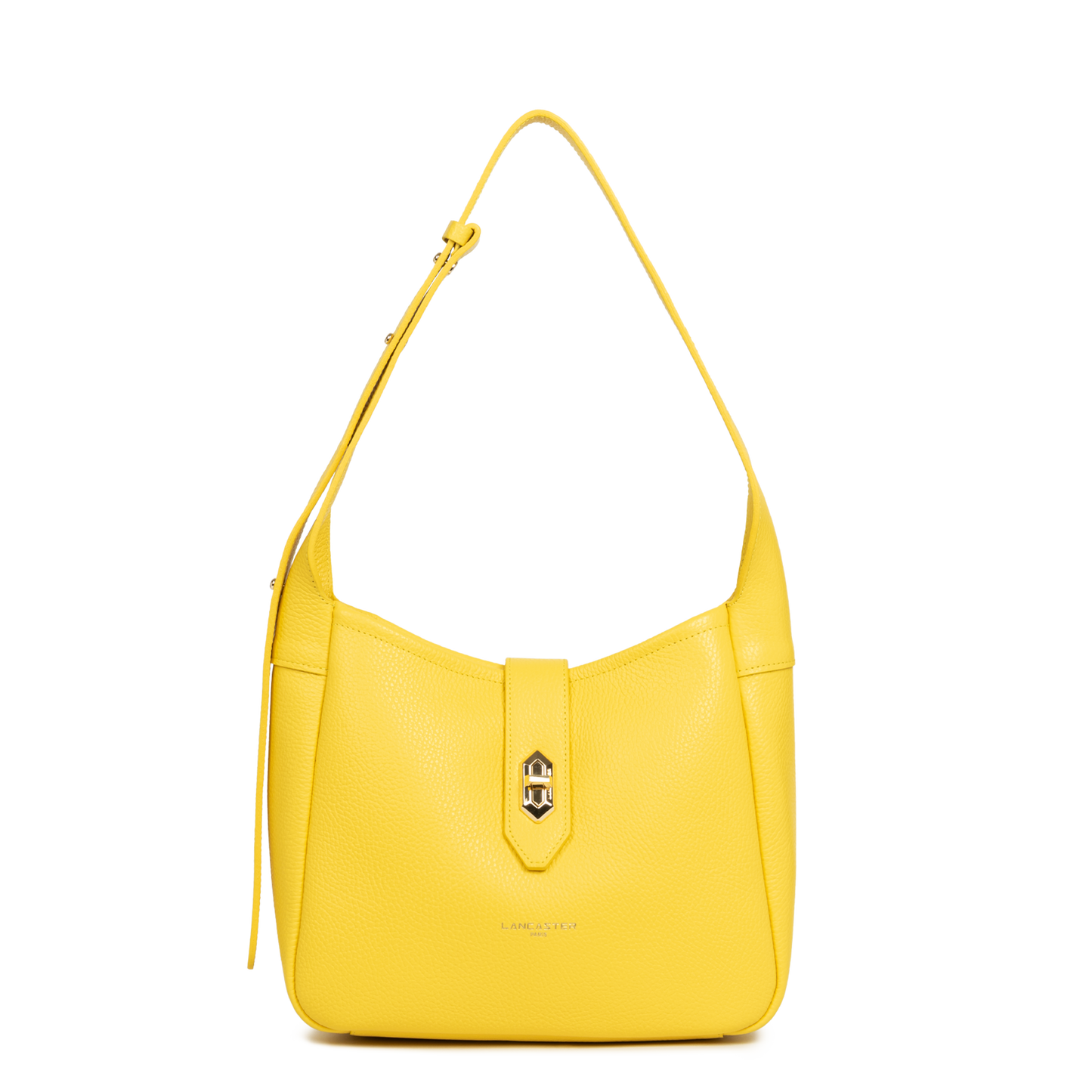 petit sac seau - top double #couleur_mimosa-in-or