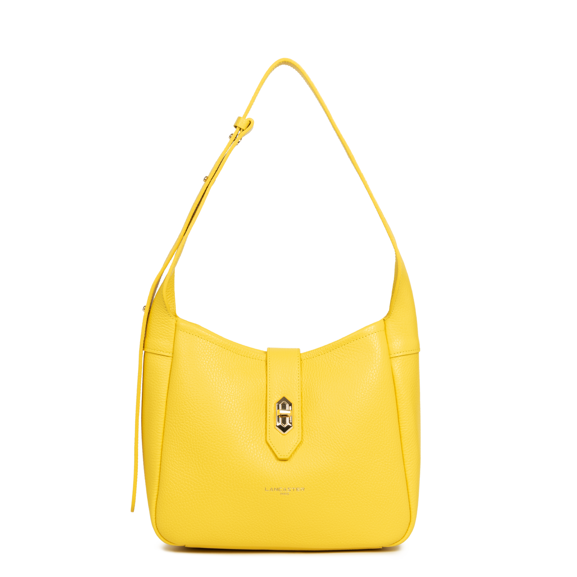 petit sac seau - top double #couleur_mimosa-in-or