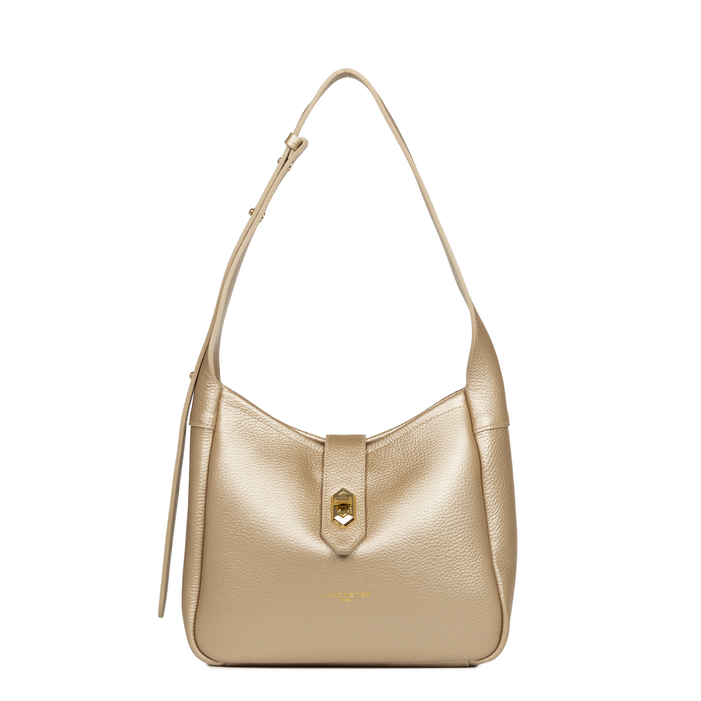 petit sac seau - top double #couleur_or-ple-in-nude
