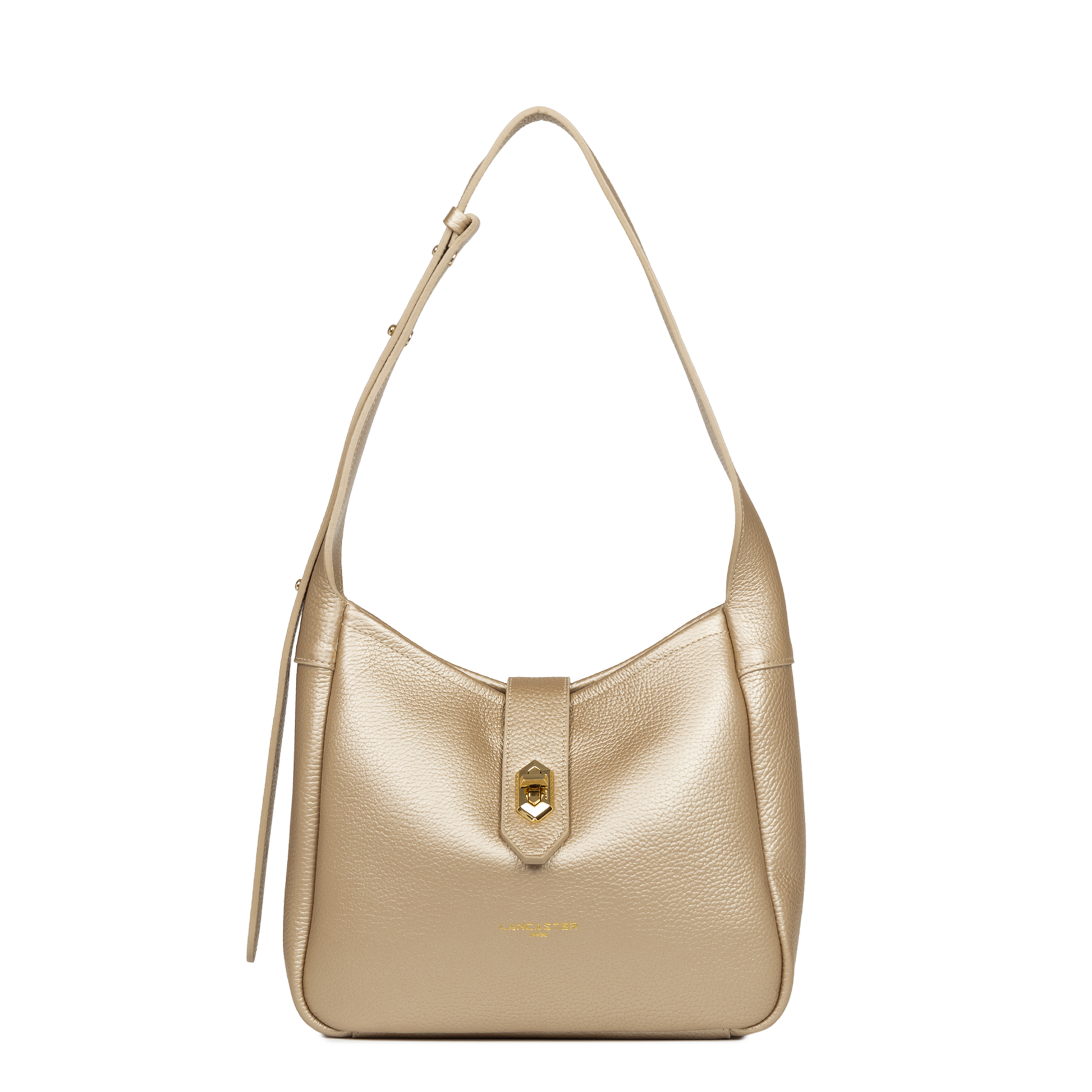 petit sac seau - top double #couleur_or-ple-in-nude