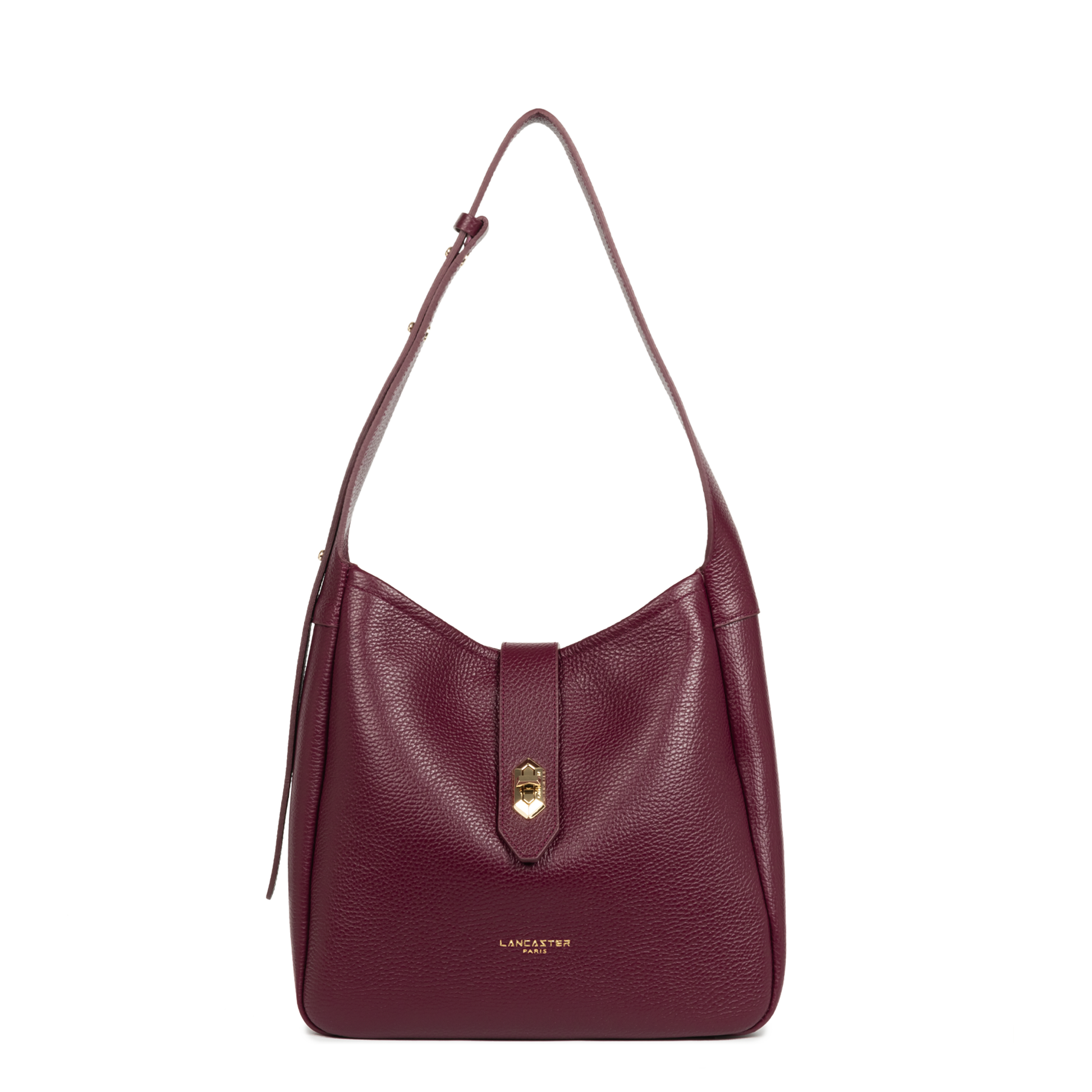 sac seau - top double #couleur_bordeaux-in-or-ple