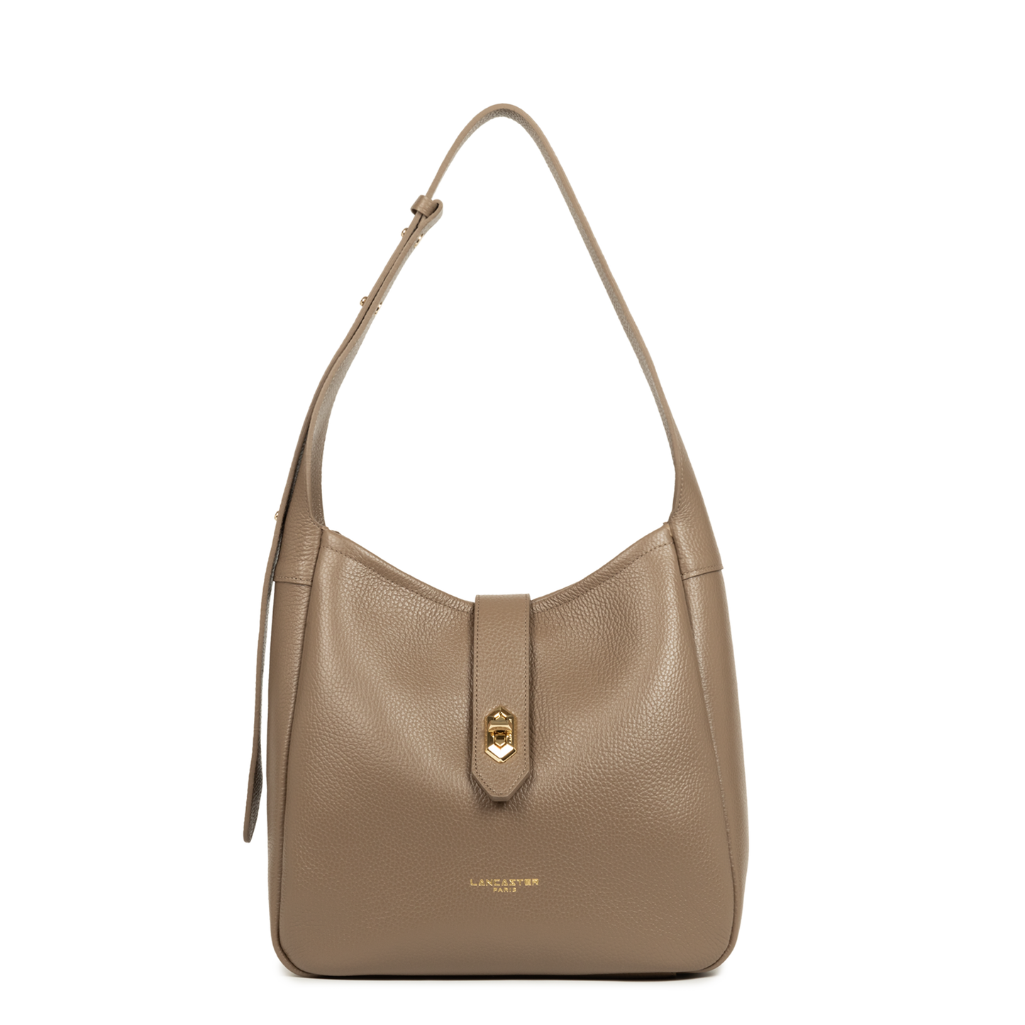 sac seau - top double #couleur_taupe-in-or