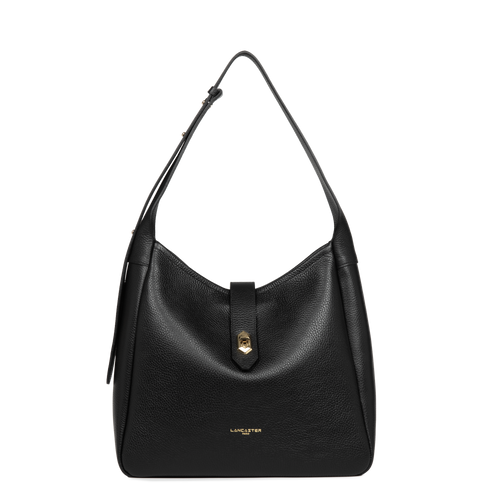 Grand sac seau - Top Double #couleur_noir-in-nude