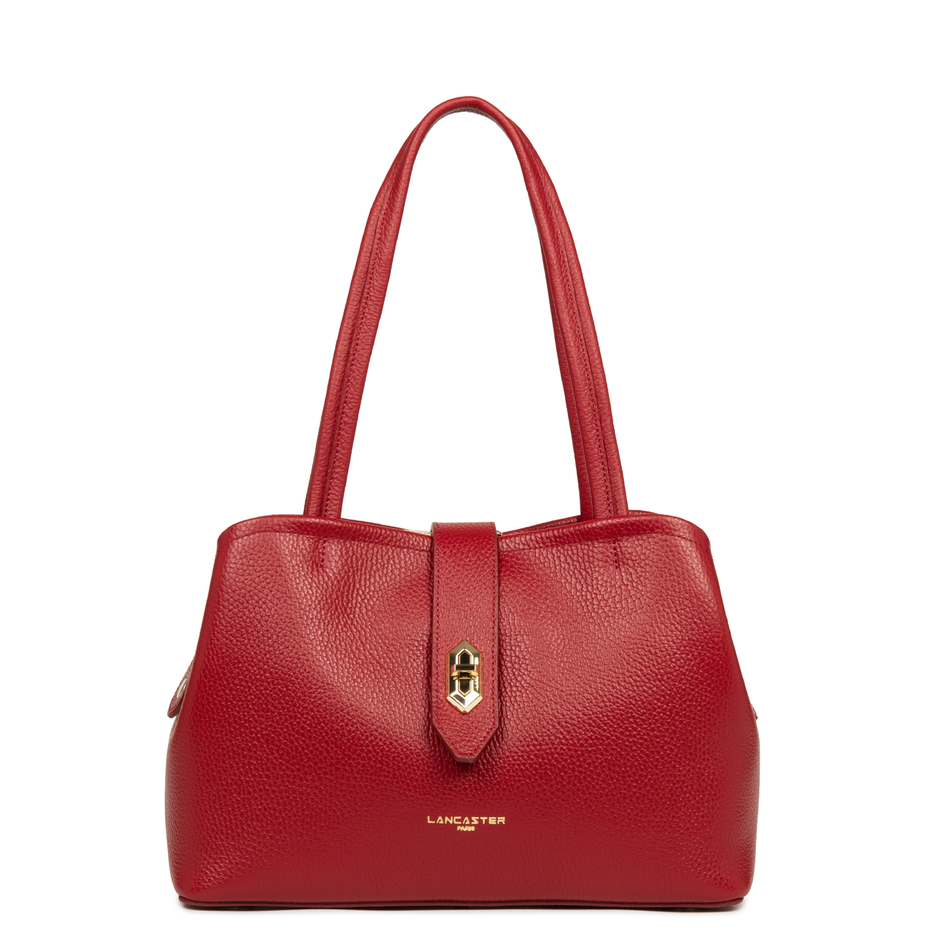 sac cabas épaule - top double #couleur_carmin-in-blush