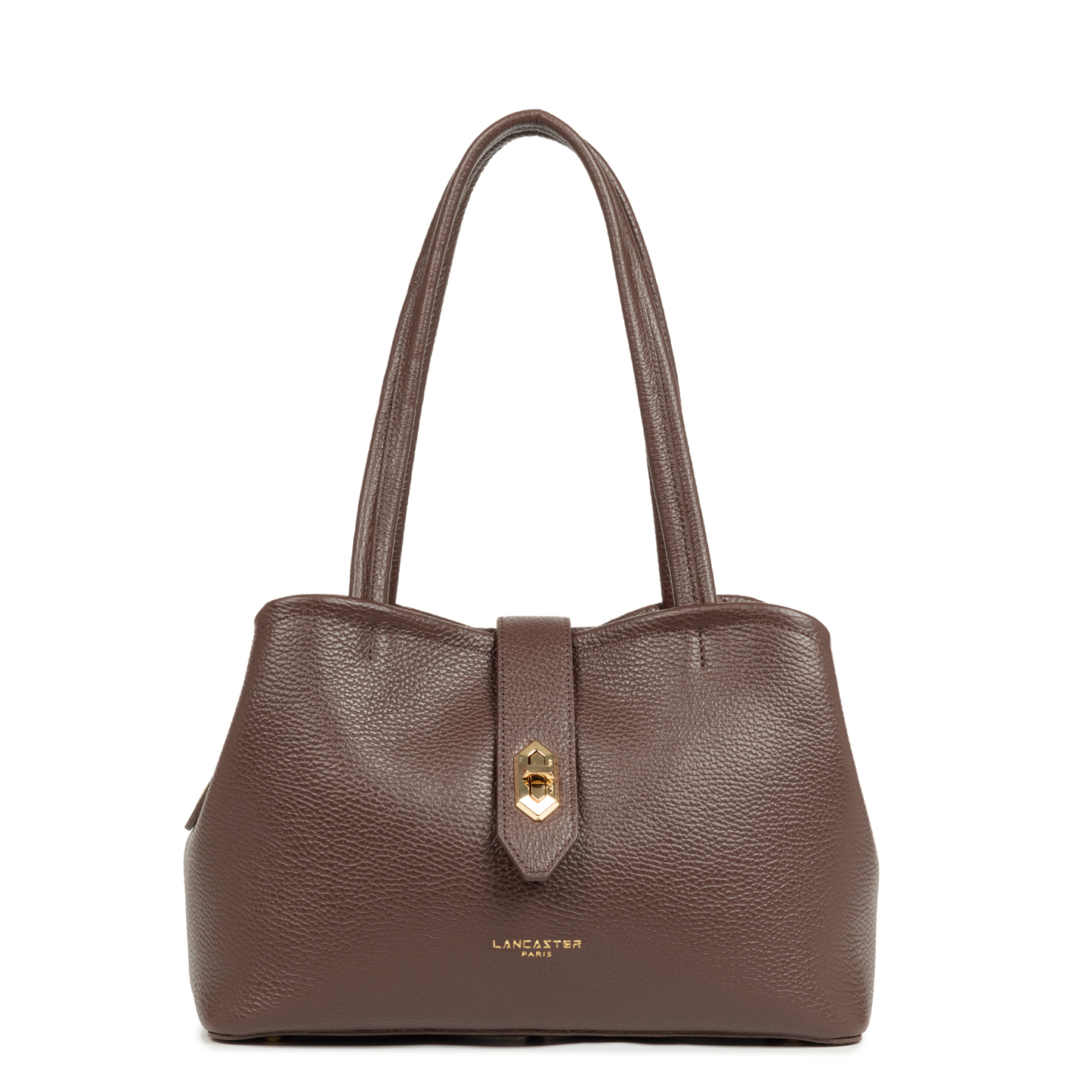 sac cabas épaule - top double #couleur_marron-in-or-ple
