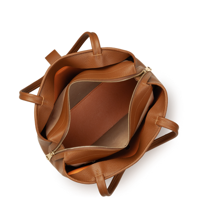 Grand sac cabas épaule - Top Double