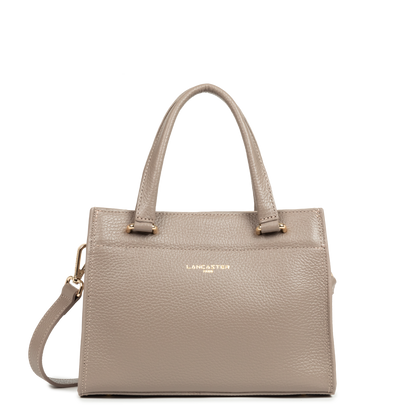 petit sac à main - foulonné double daily #couleur_galet-in-or