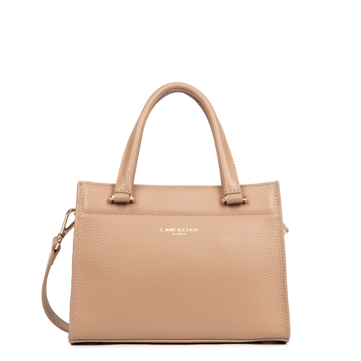 petit sac à main - foulonné double daily #couleur_naturel-in-beige