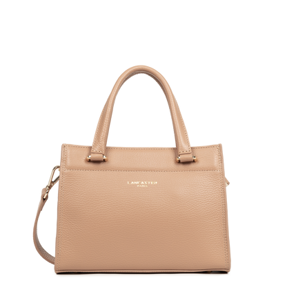 petit sac à main - foulonné double daily #couleur_naturel-in-beige
