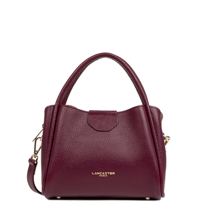 petit sac à main - ida double #couleur_bordeaux-in-or-ple