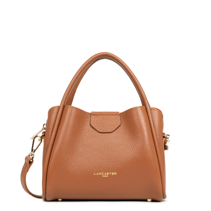 petit sac à main - ida double #couleur_camel-in-orange