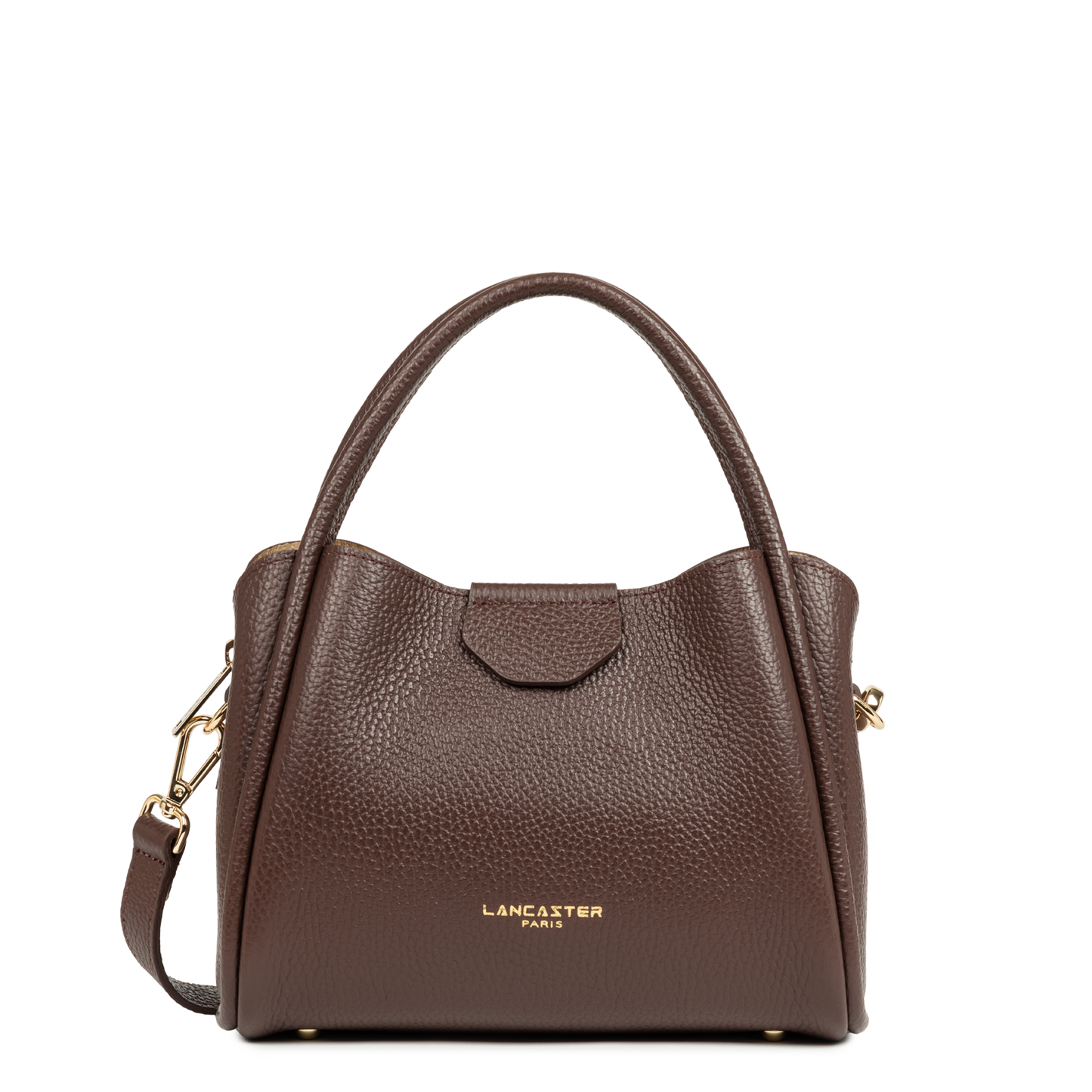 petit sac à main - ida double #couleur_marron-in-or-ple