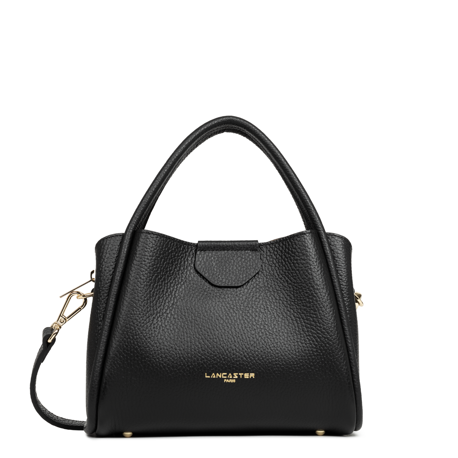 petit sac à main - ida double #couleur_noir-in-nude