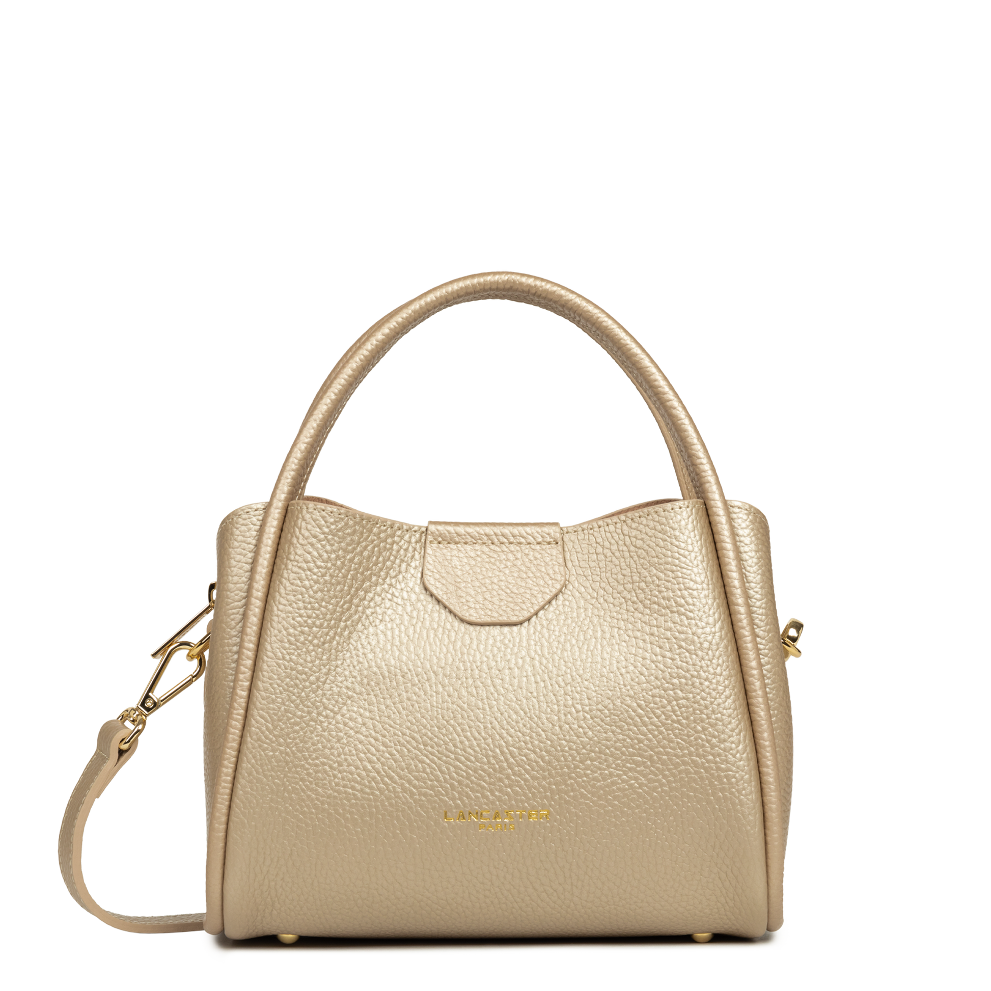 petit sac à main - ida double #couleur_or-ple-in-nude
