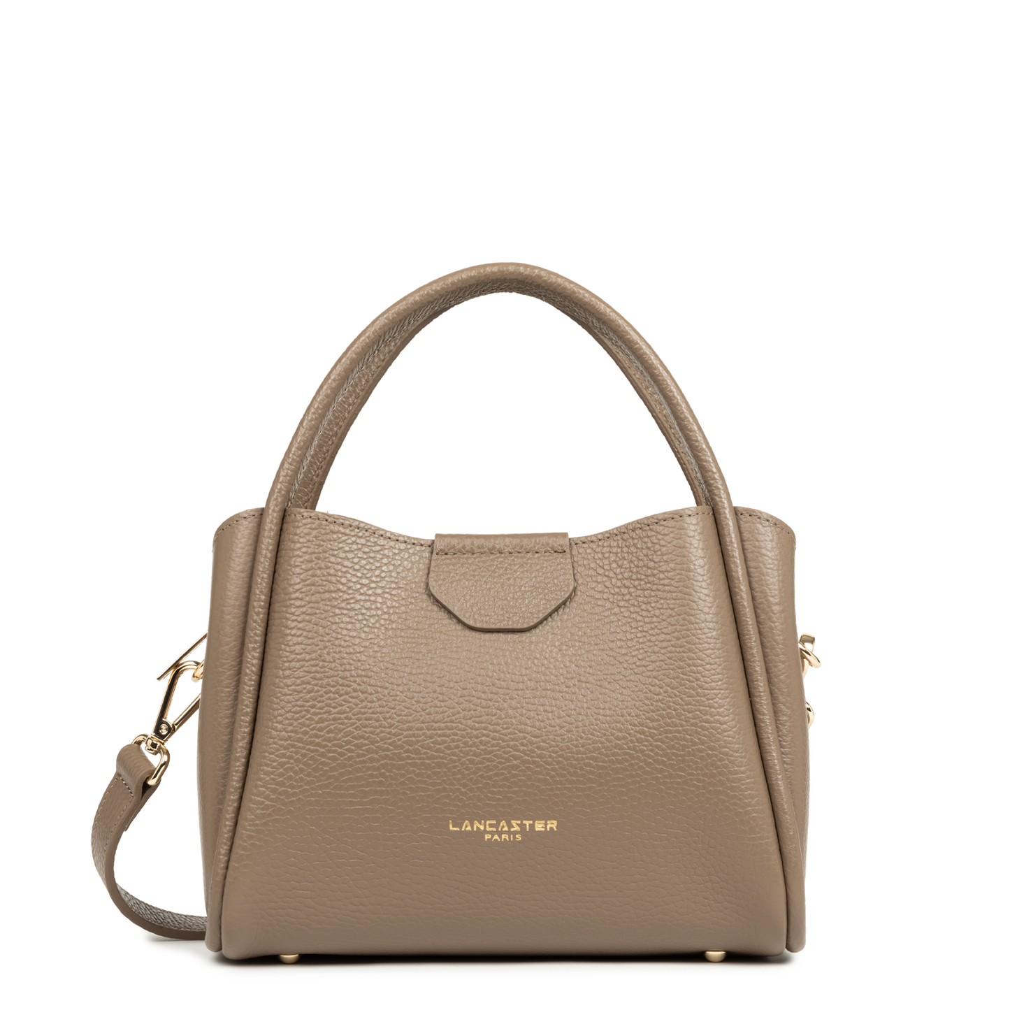 petit sac à main - ida double #couleur_taupe-in-or