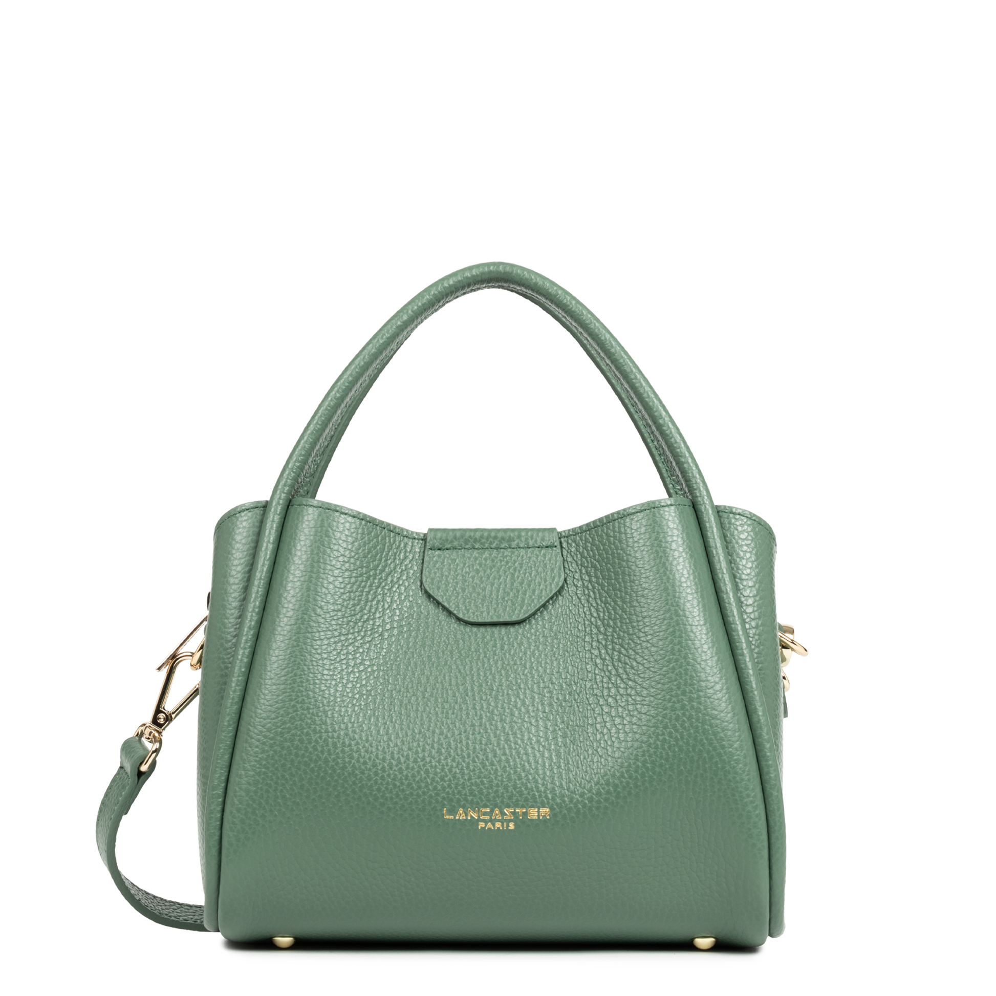 petit sac à main - ida double #couleur_vert-fort-in-or