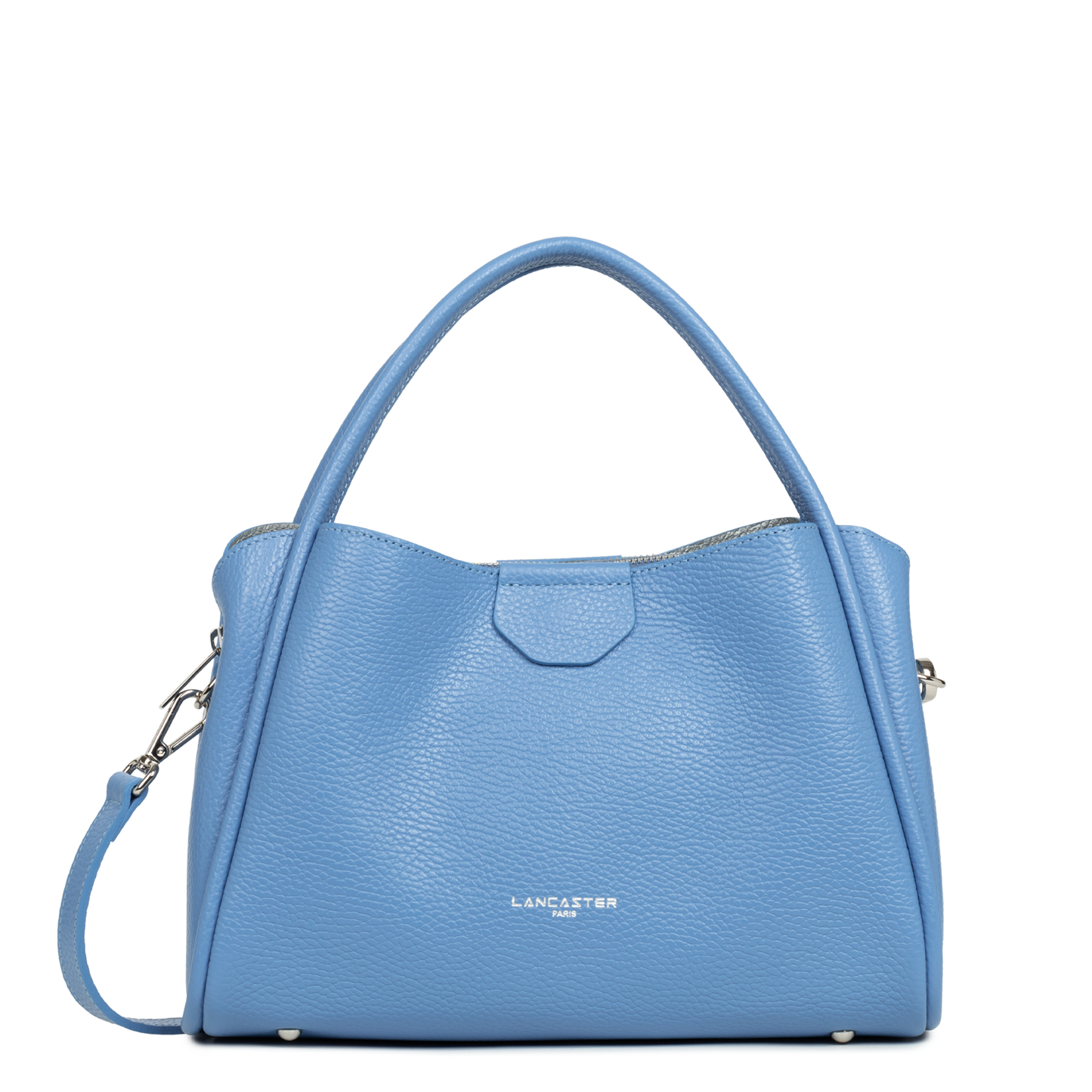 sac à main - ida double #couleur_bleu-santorin-in-argent