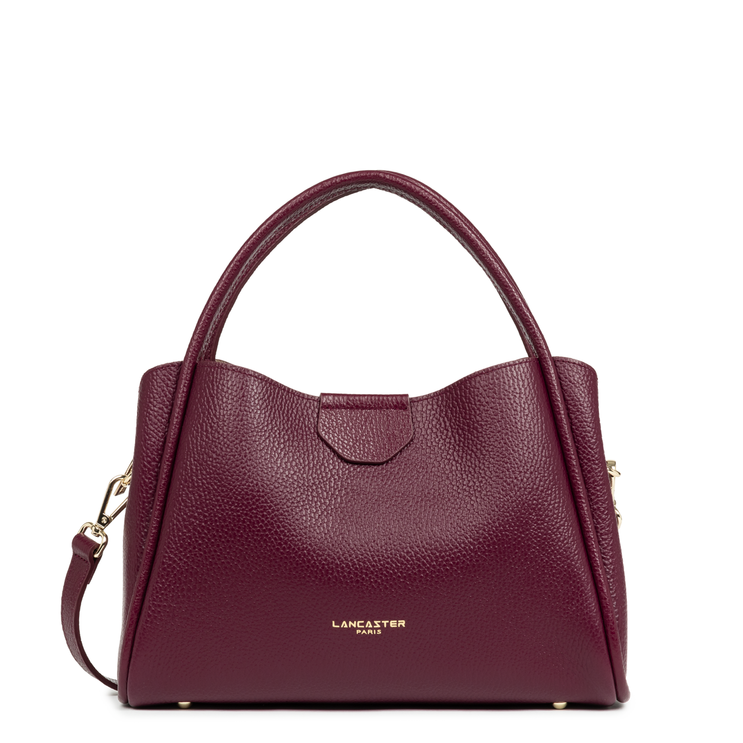 sac à main - ida double #couleur_bordeaux-in-or-ple
