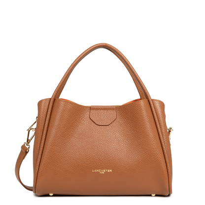 sac à main - ida double #couleur_camel-in-orange