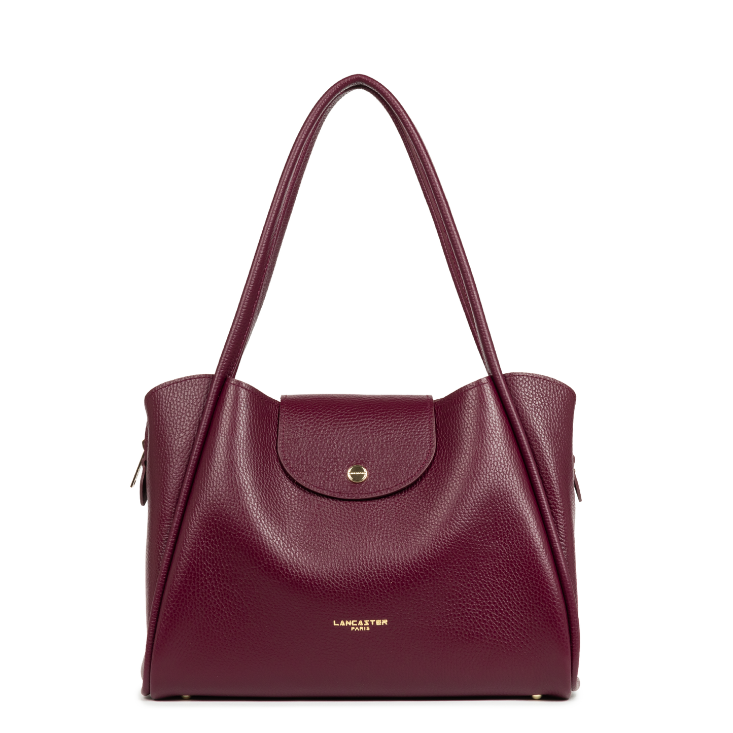 sac cabas épaule - ida double #couleur_bordeaux-in-or-ple