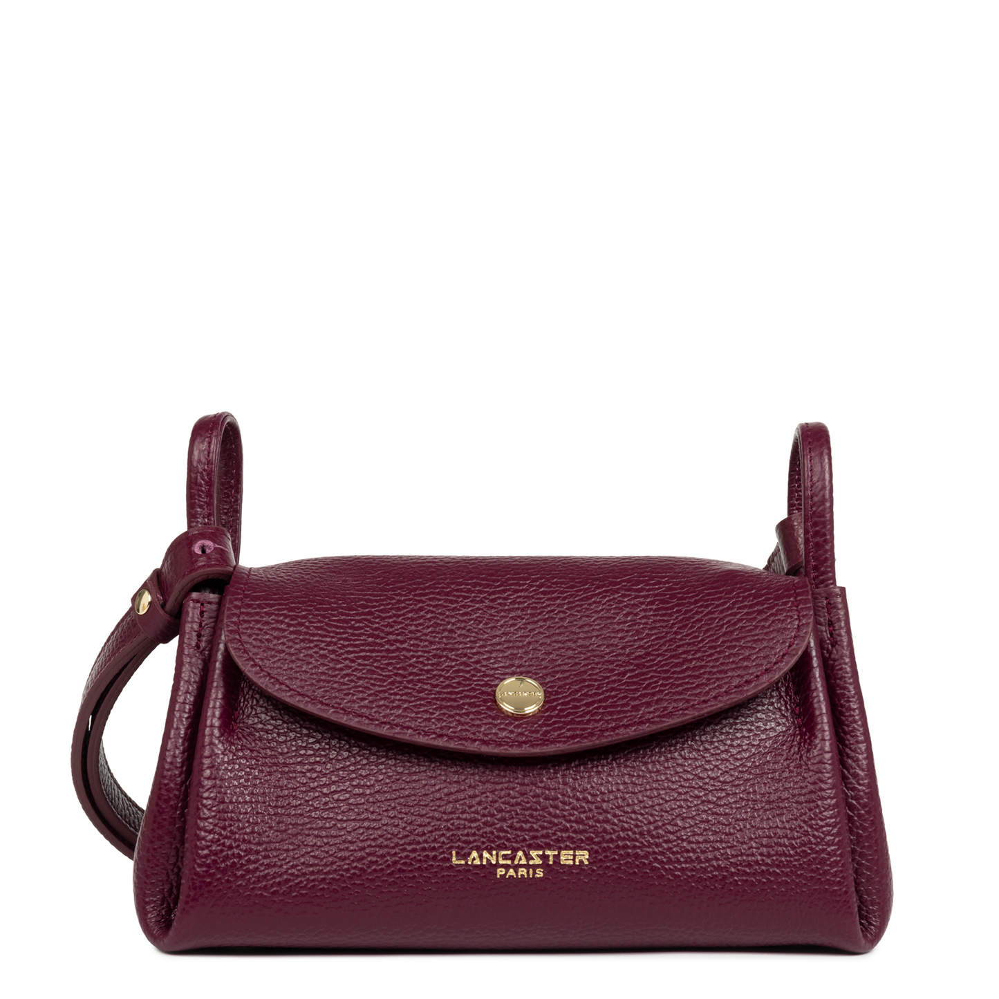 petit sac trotteur - accordéon double #couleur_bordeaux-in-or-ple