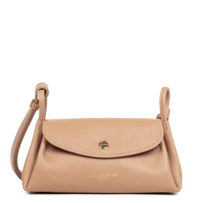 petit sac trotteur - accordéon double #couleur_naturel-in-beige
