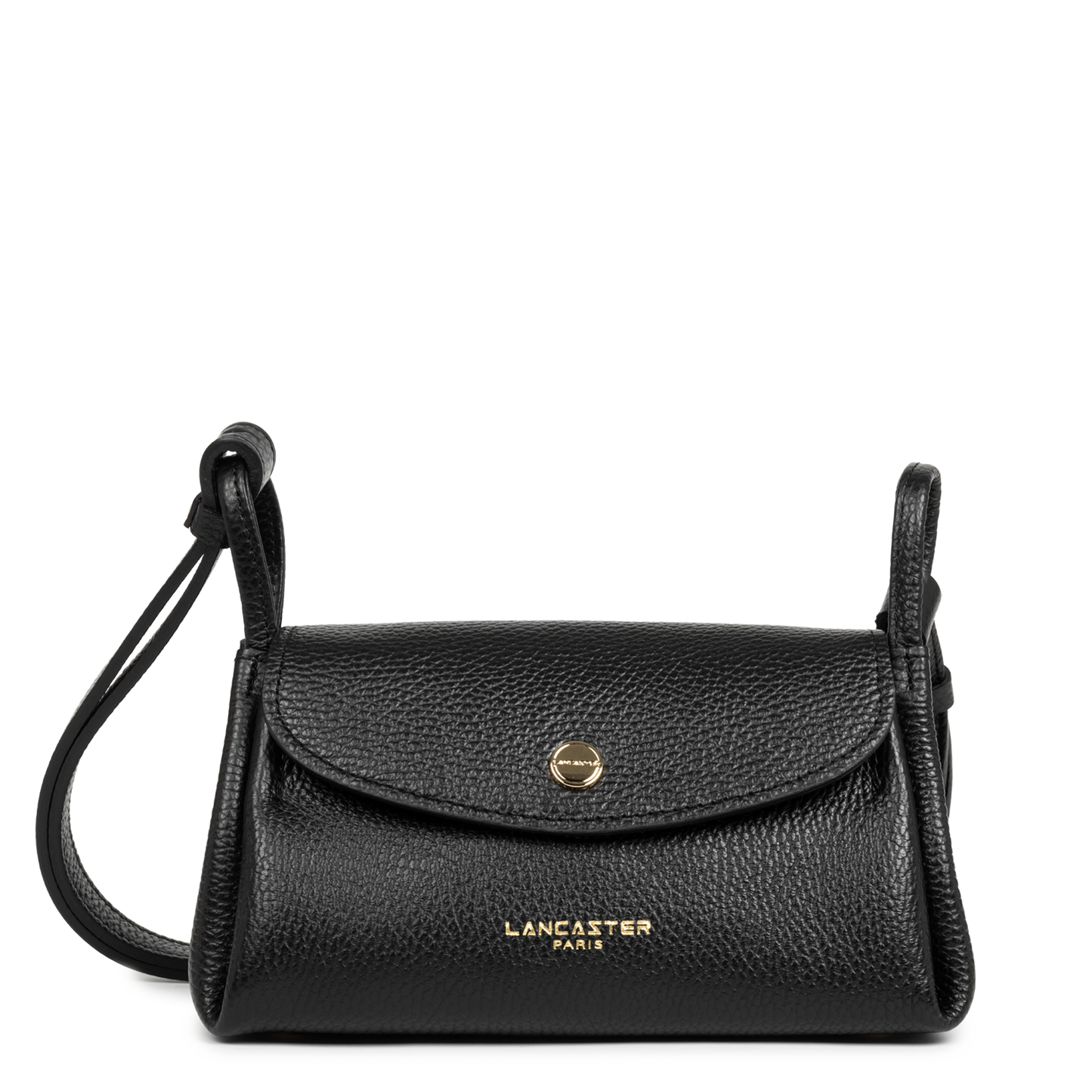 petit sac trotteur - accordéon double #couleur_noir-in-nude