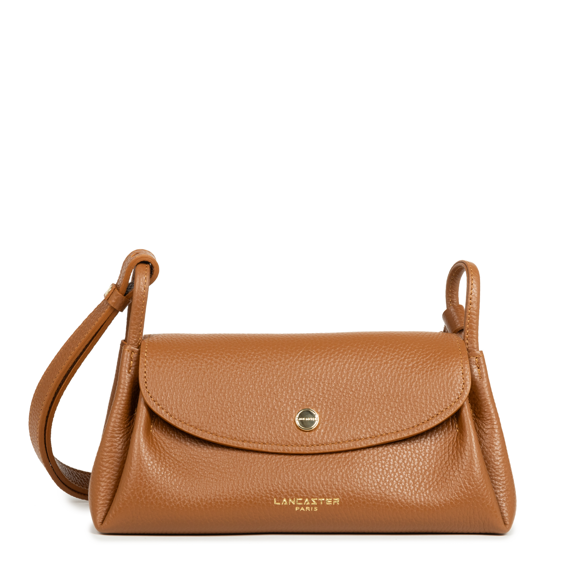 sac trotteur - accordéon double #couleur_camel-in-orange