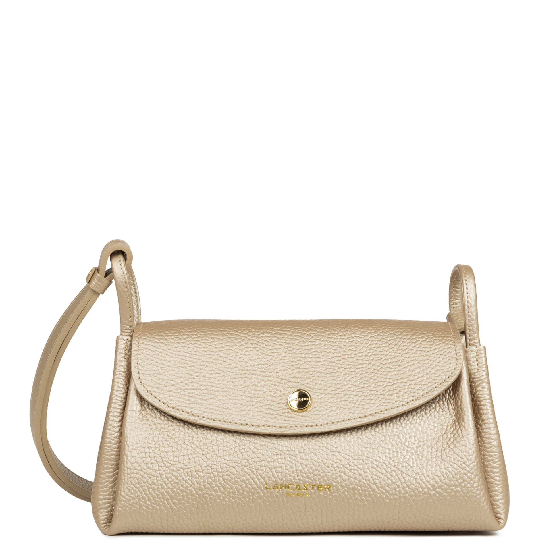 sac trotteur - accordéon double #couleur_or-ple-in-nude