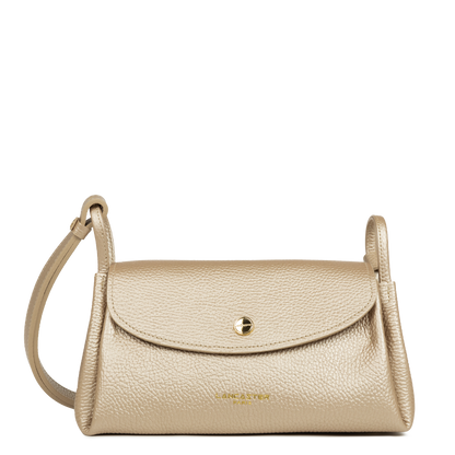 sac trotteur - accordéon double #couleur_or-ple-in-nude