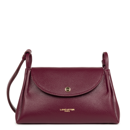 grand sac trotteur - accordéon double #couleur_bordeaux-in-or-ple