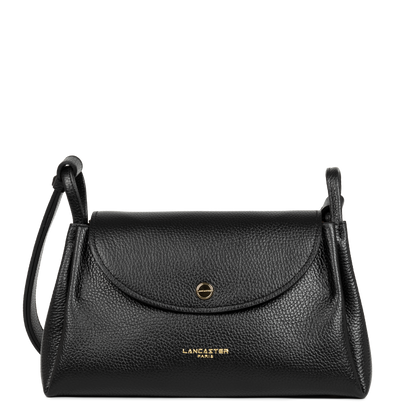 grand sac trotteur - accordéon double #couleur_noir-in-nude