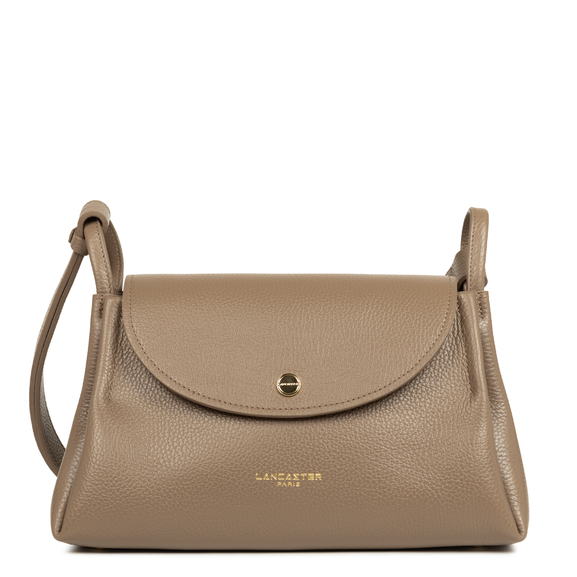 grand sac trotteur - accordéon double #couleur_taupe-in-or