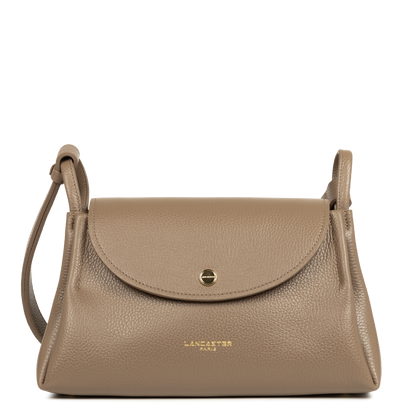 grand sac trotteur - accordéon double #couleur_taupe-in-or