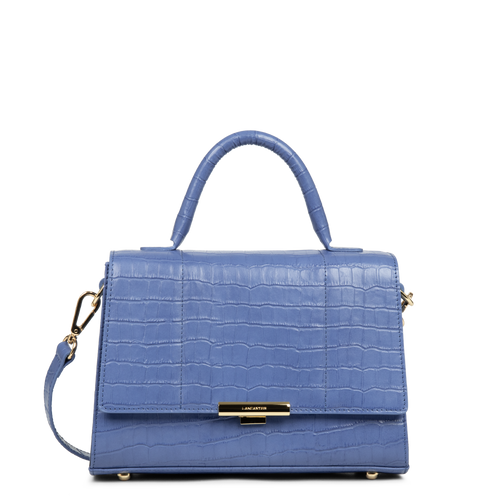sac à main - exo trinity #couleur_bleu-croco