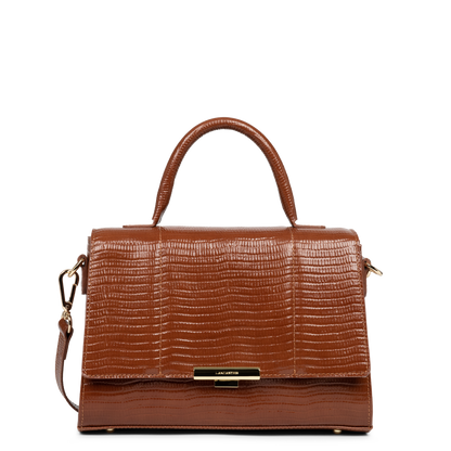 sac à main - exo trinity #couleur_cognac-lzard