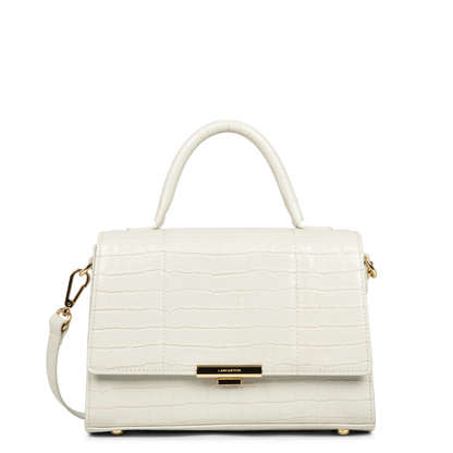 sac à main - exo trinity #couleur_ecru-croco
