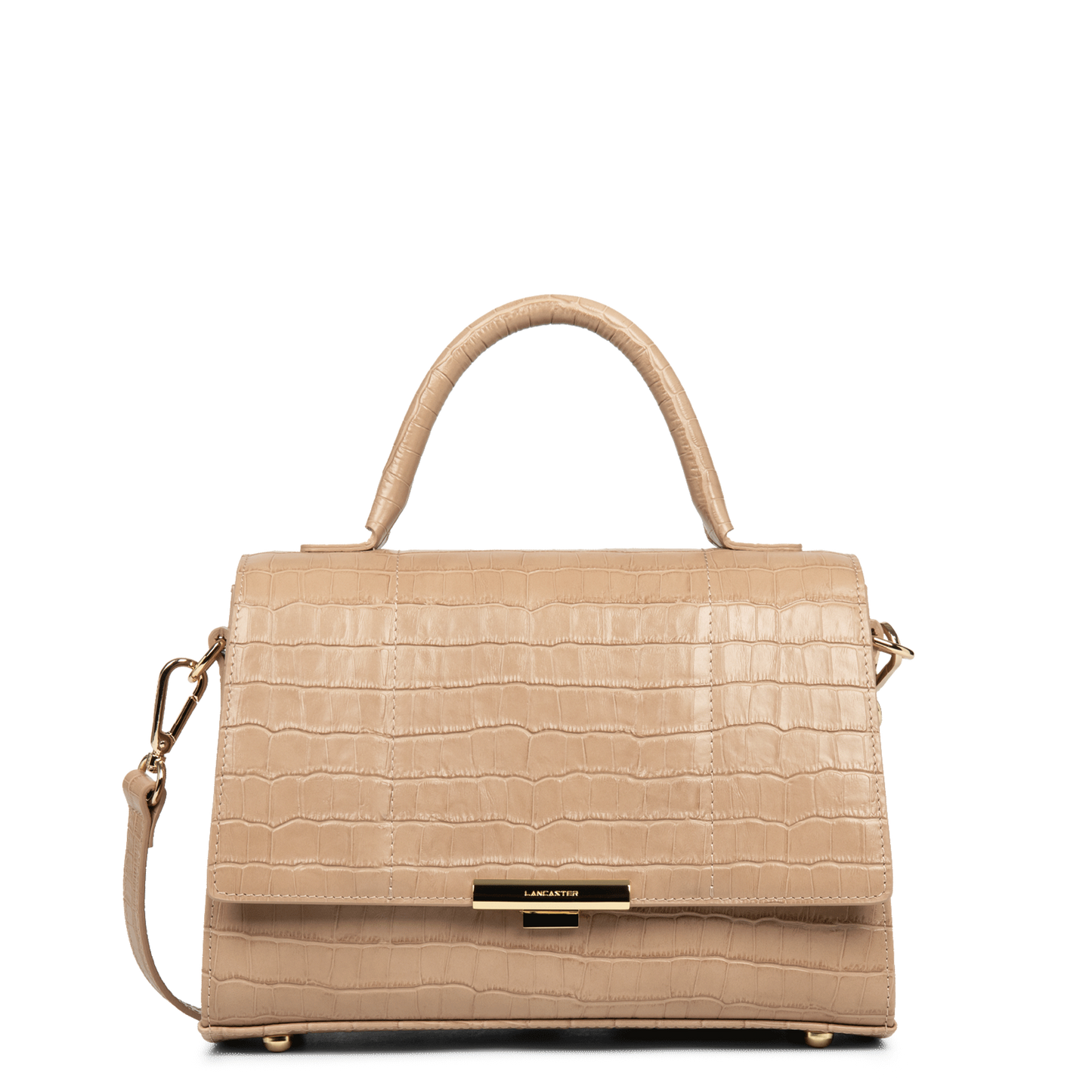 sac à main - exo trinity #couleur_naturel-croco