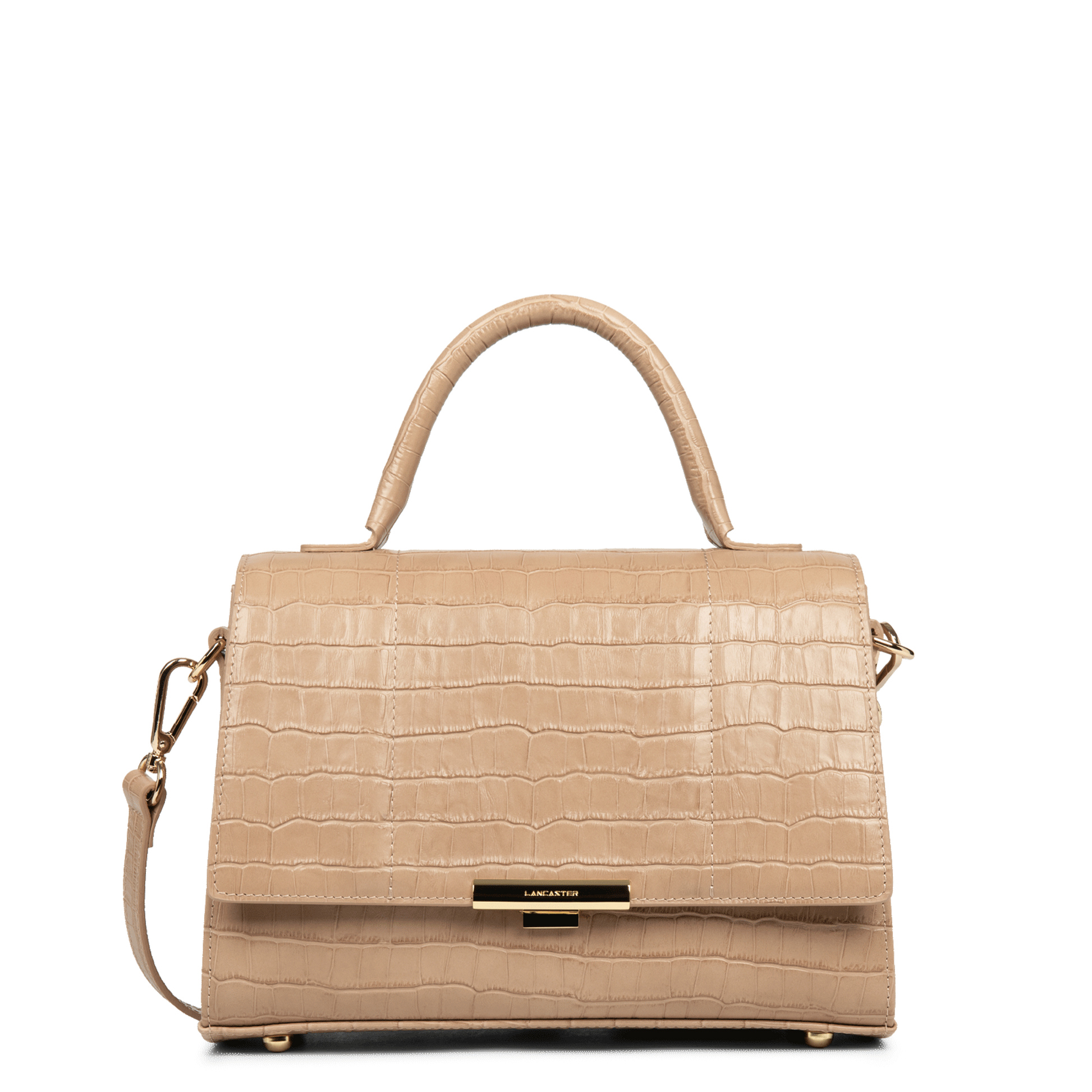 sac à main - exo trinity #couleur_naturel-croco