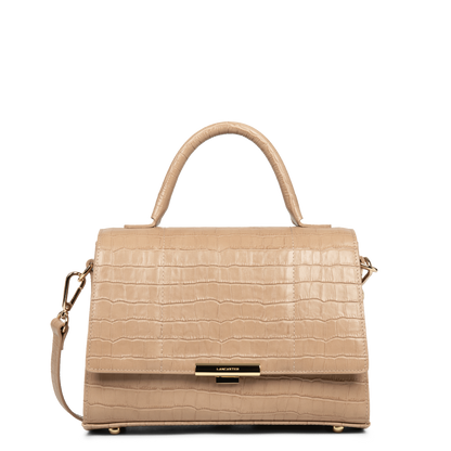 sac à main - exo trinity #couleur_naturel-croco