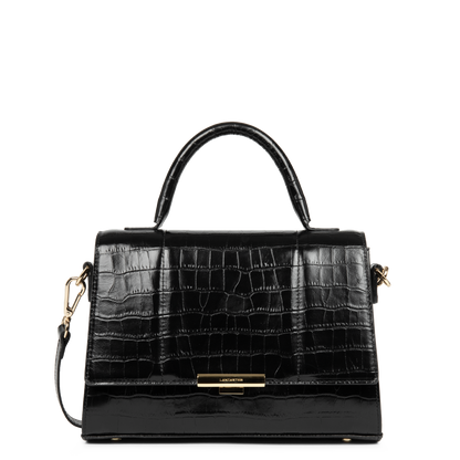 sac à main - exo trinity #couleur_noir-croco