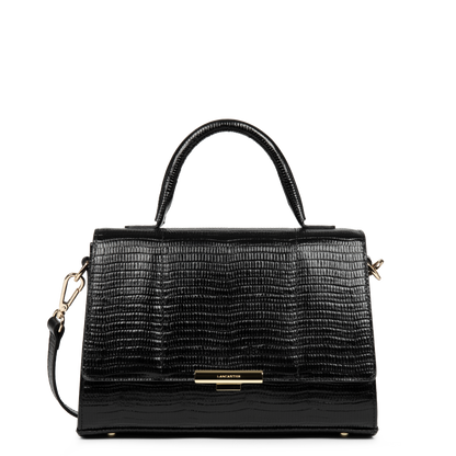 sac à main - exo trinity #couleur_noir-lzard