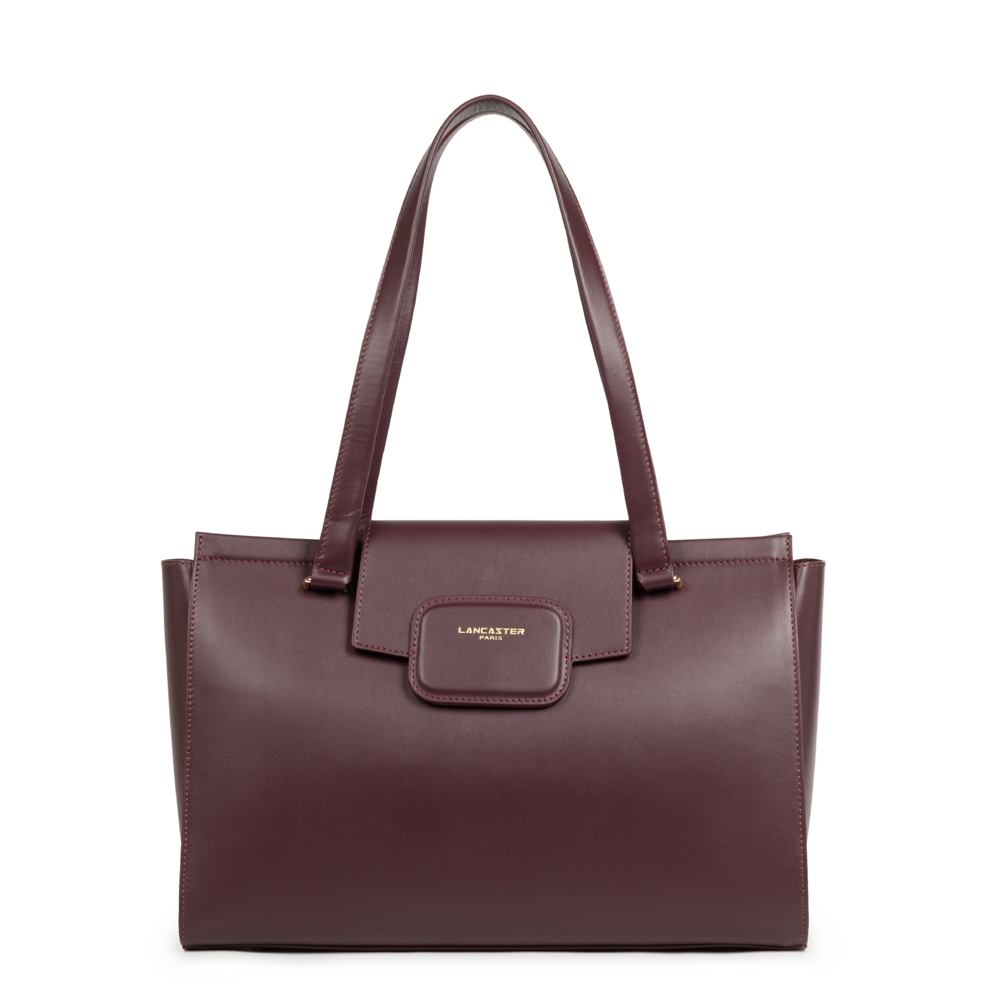 sac cabas épaule - paris pad #couleur_bordeaux
