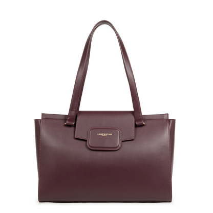 sac cabas épaule - paris pad #couleur_bordeaux