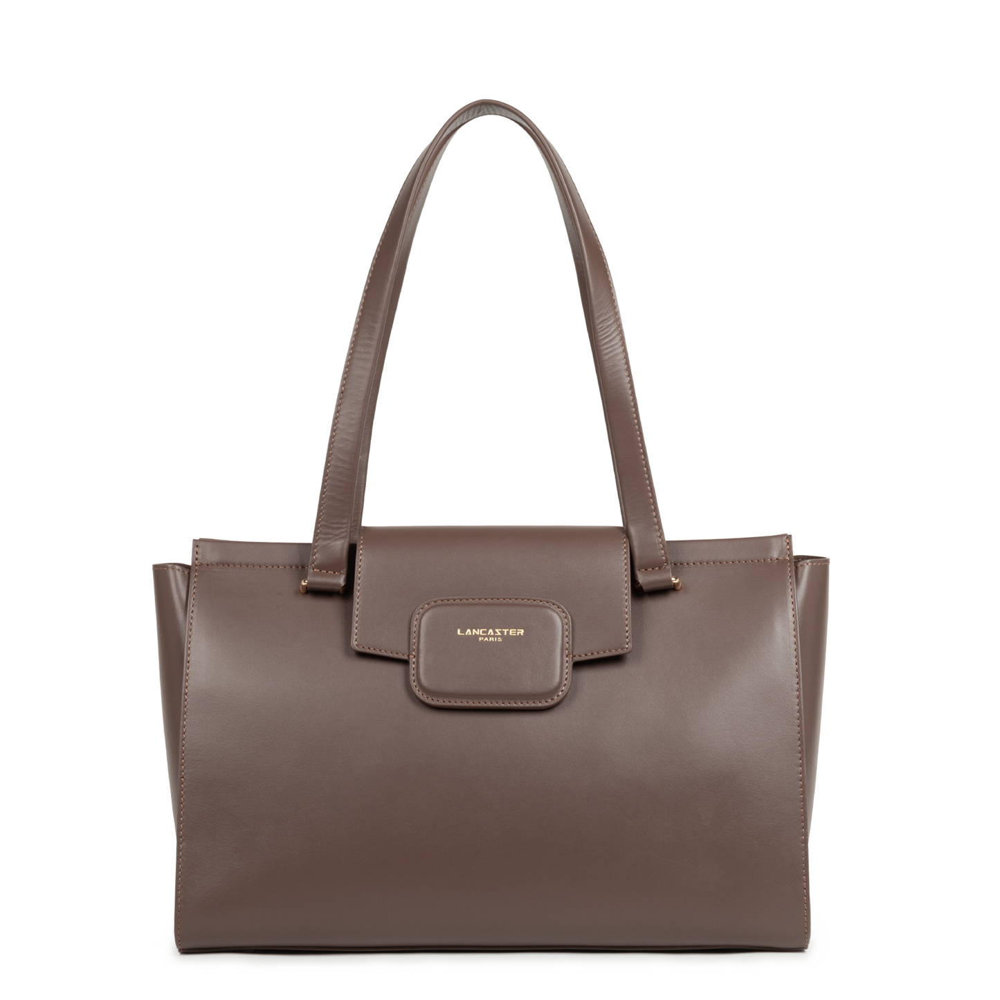 sac cabas épaule - paris pad #couleur_marron