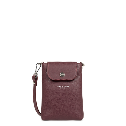 pochette smartphone - milano bao #couleur_bordeaux